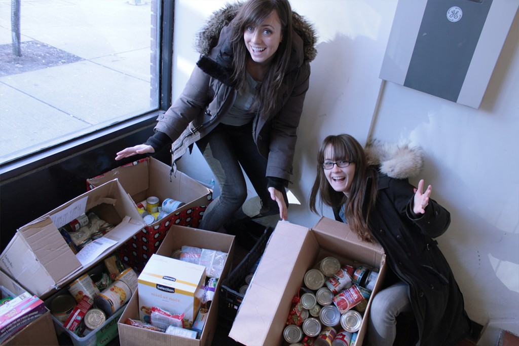 Toronto Food Drive with Robyn & Becky